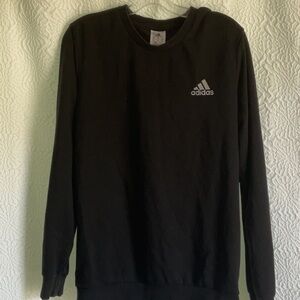 Adidas Black Crewneck Sweater Classic faded Design 2021